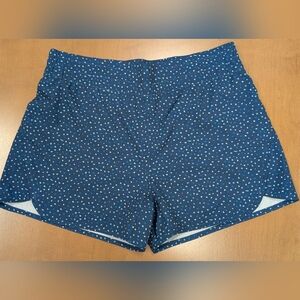 World Wide Sportsman Womens M Fishing Shorts Athletic Recycled Poly Beach Blue